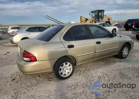 2002 Nissan Sentra Xe z USA, uszkodzony, nr VIN 3N1CB51DX2L643194